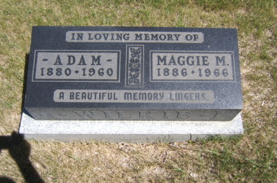 Adam and  Maggie May (McArthur) Wilkie