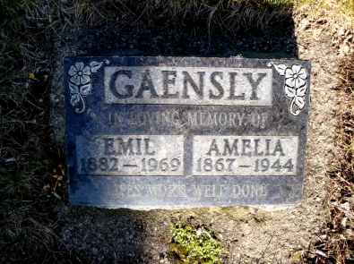 Emil and Amelia Gaensly