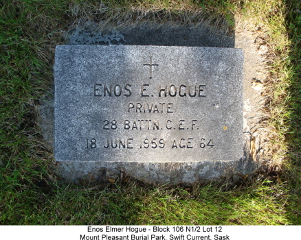 Enos's Grave