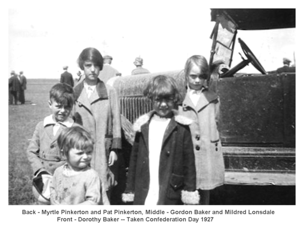 Gordon, Dorothy and Cousins