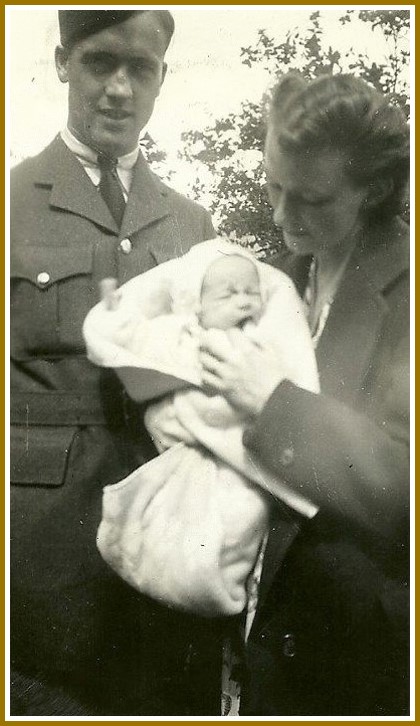 Bill with son Ted & and wife Sally